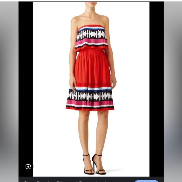 NWT Kate Spade Geo Border Dress Sz 8 - Picture 2 of 8